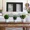 9" Artificial Grass Plant with Decorative Planter